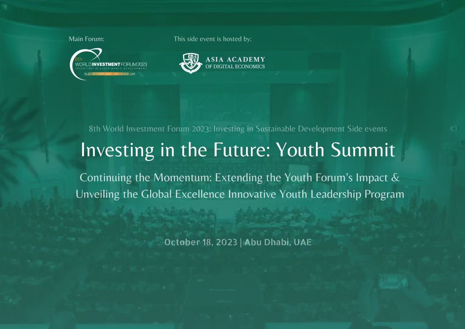 8th World Investment Forum